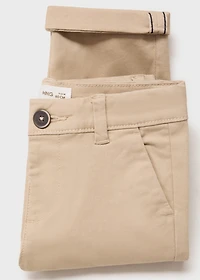 Cotton chinos