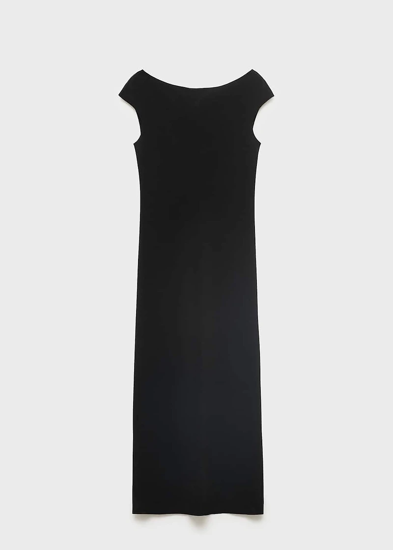 Open back dress