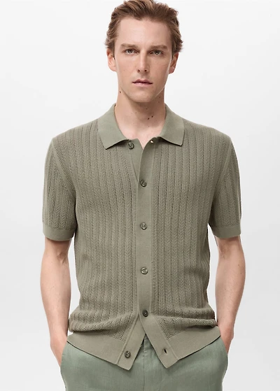 100% cotton shirt structure