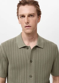 100% cotton shirt structure