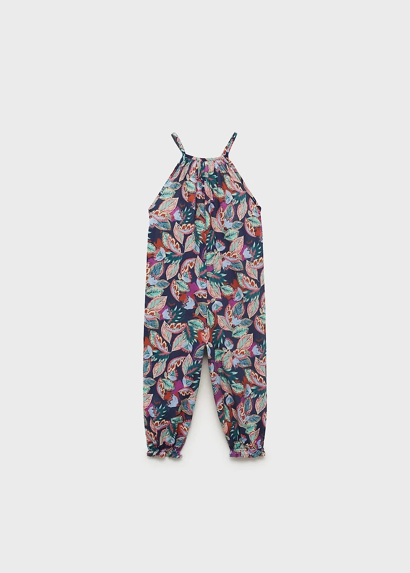 Floral print jumpsuit