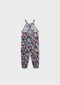 Floral print jumpsuit