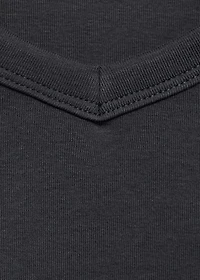 Cotton maternity top with straps