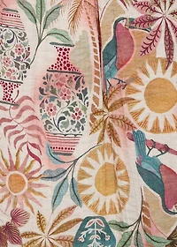 Printed long skirt