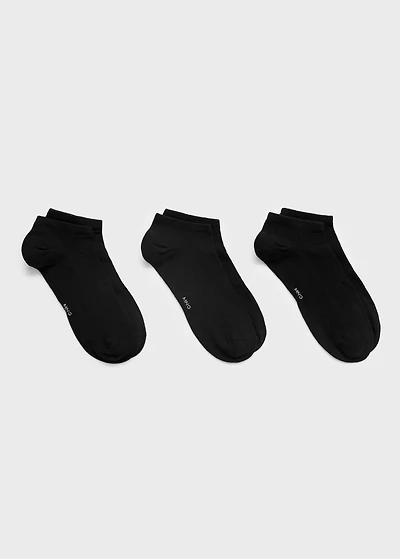 Pack of 3 cotton socks