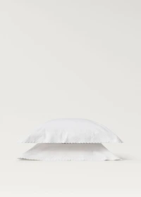 Two pillowcases with lace detail 60x60 cm