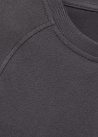 Fluid cotton sweatshirt