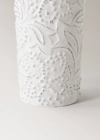 Embossed soap dispenser