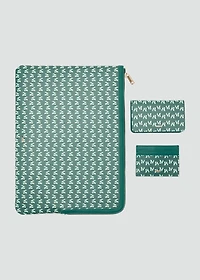 Card holder with printed logo