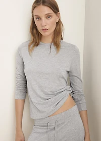 Lyocell cotton pajama t-shirt