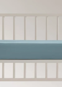 Percale cotton fitted sheet for cot