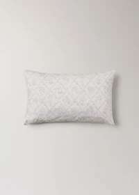 Toile de Jouy percale cotton pillowcase 30x50 cm