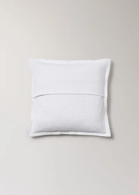 Jacquard cotton textured cushion cover 50x50 cm