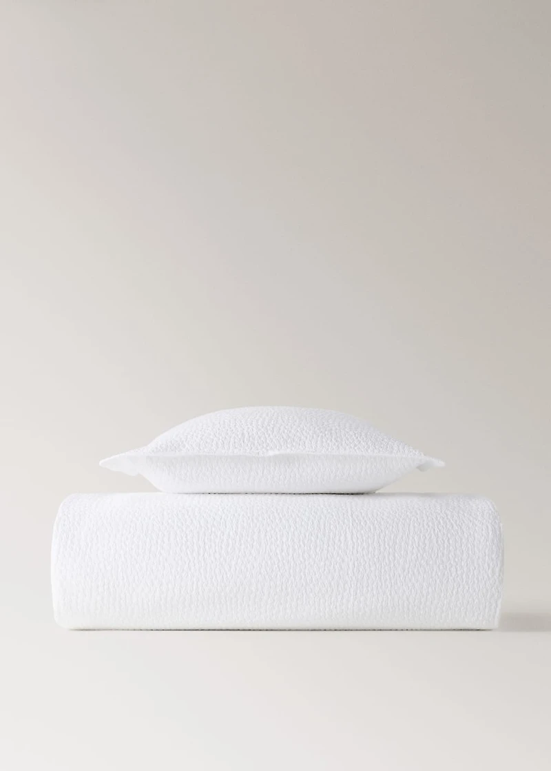 Jacquard cotton textured cushion cover 50x50 cm