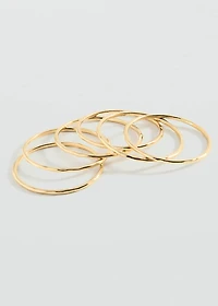 Rigid bracelets set
