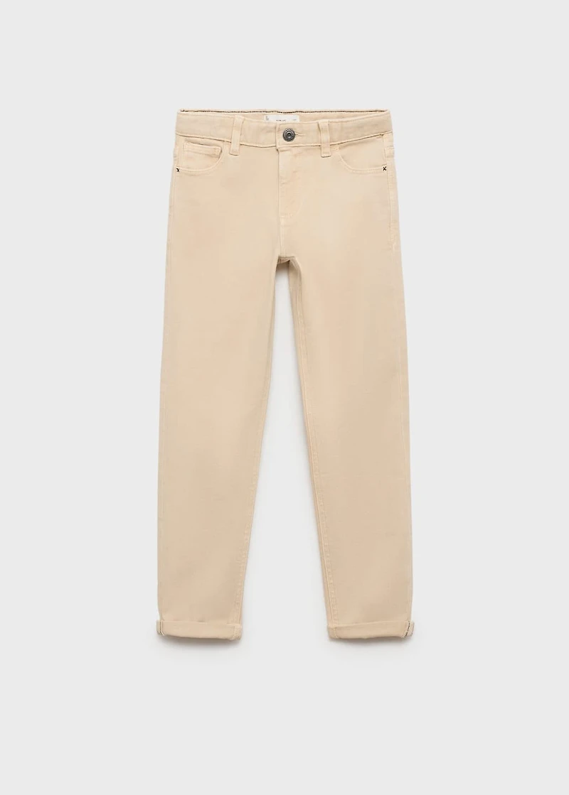 Straight pants