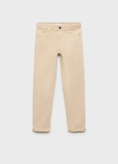 Straight pants