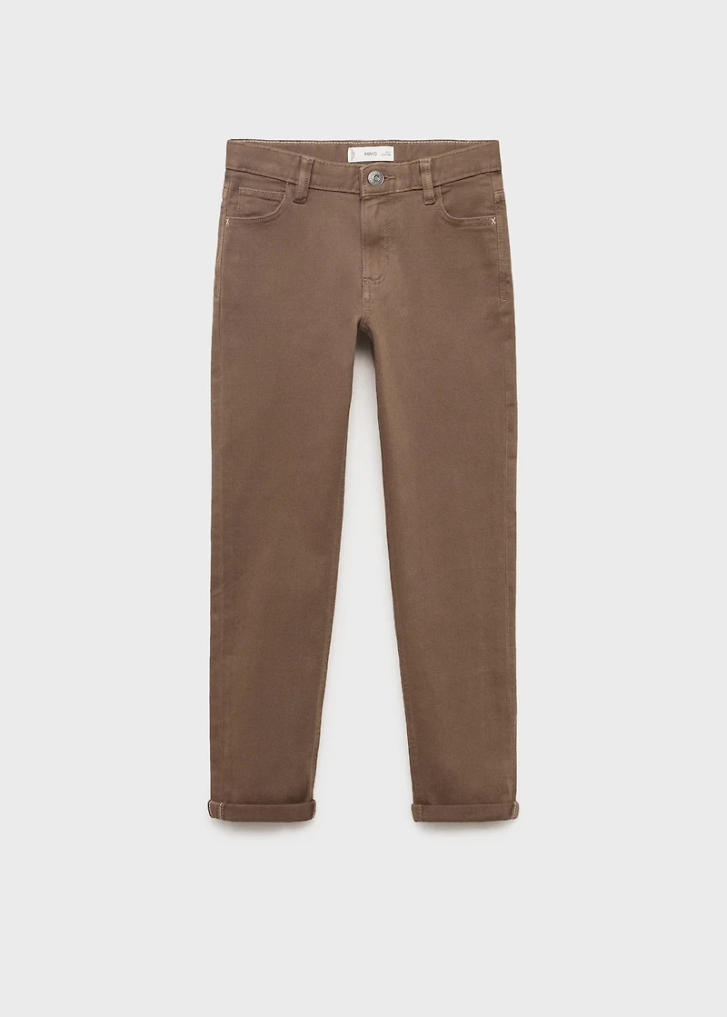 Straight pants