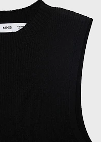 Fitted sweater dress
