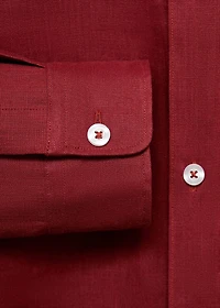 100% linen shirt with pocket