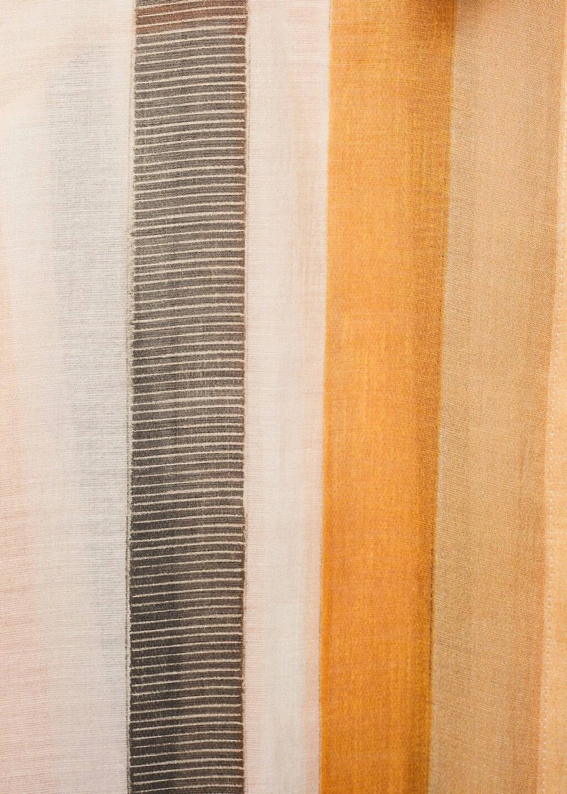 Lyocell striped shirt