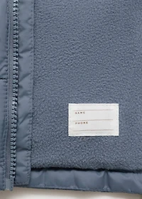 Hooded liner quilted coat