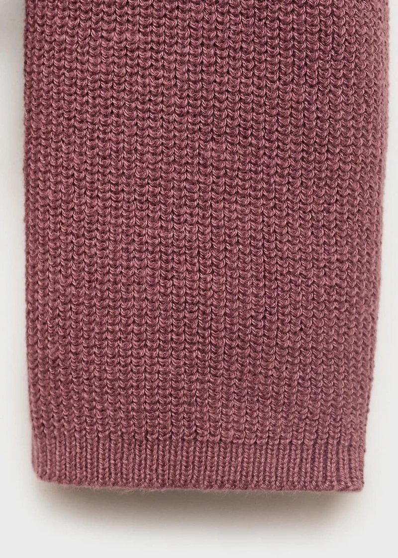 Cotton-blend cardigan