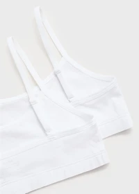 Cotton bandeau bra