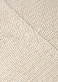 Textured cotton cushion cover 40x60 cm