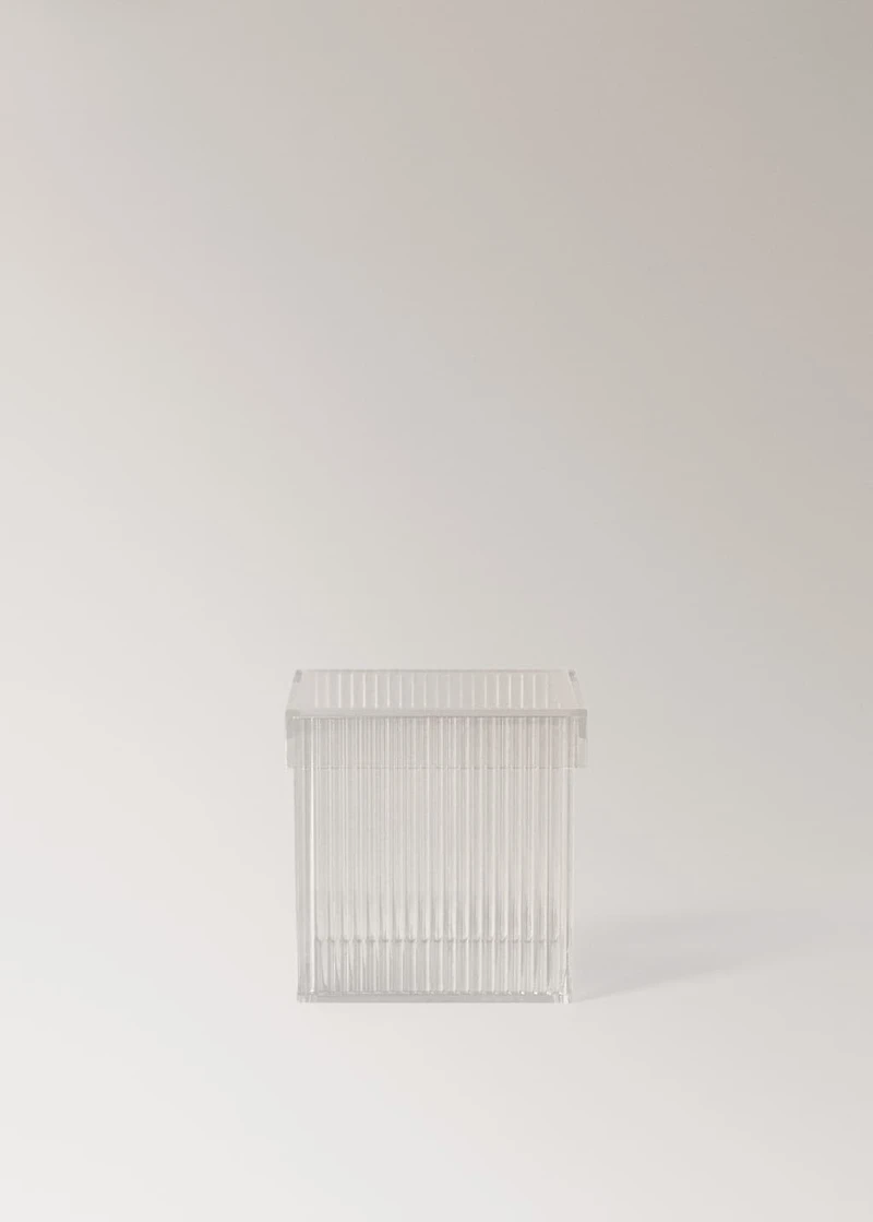 Small transparent box