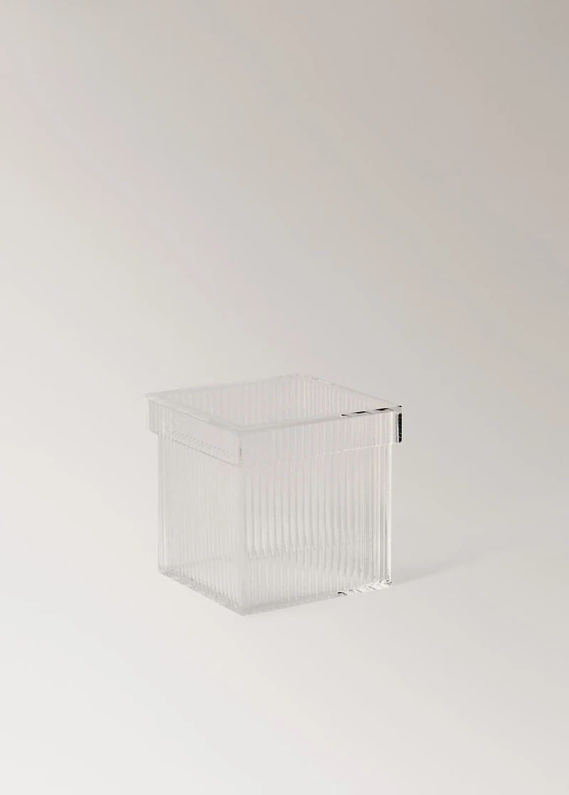 Small transparent box