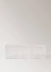 Small transparent box