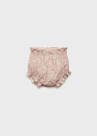 Floral-print shorts