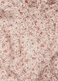 Floral-print shorts