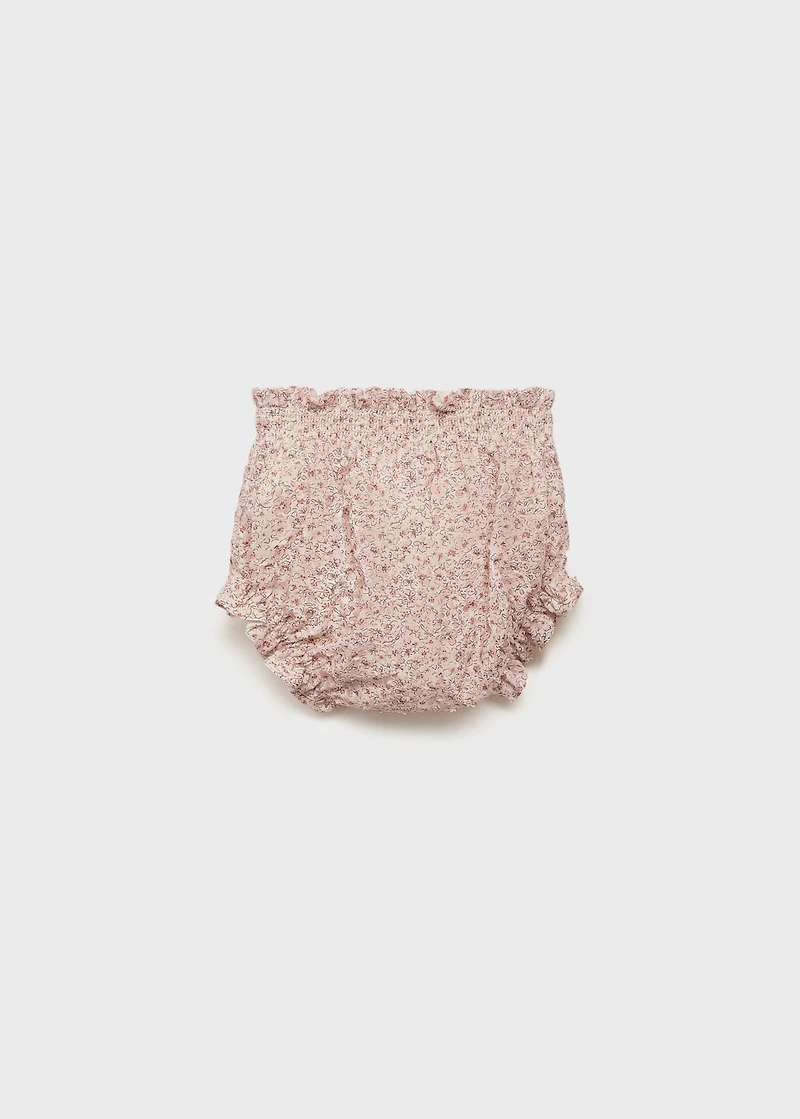 Floral-print shorts
