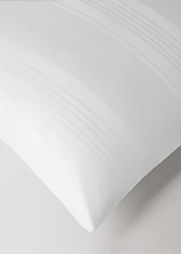 300-thread count cotton satin striped duvet cover for 150/160 cm bed