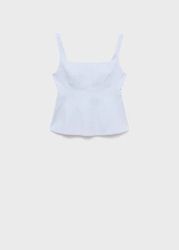 Cotton A-line top