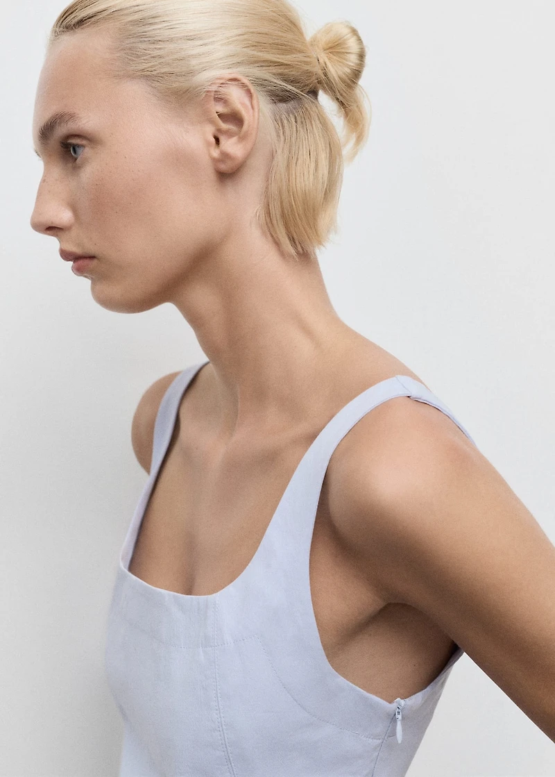 Cotton A-line top