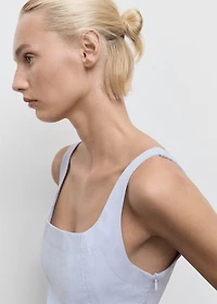 Cotton A-line top