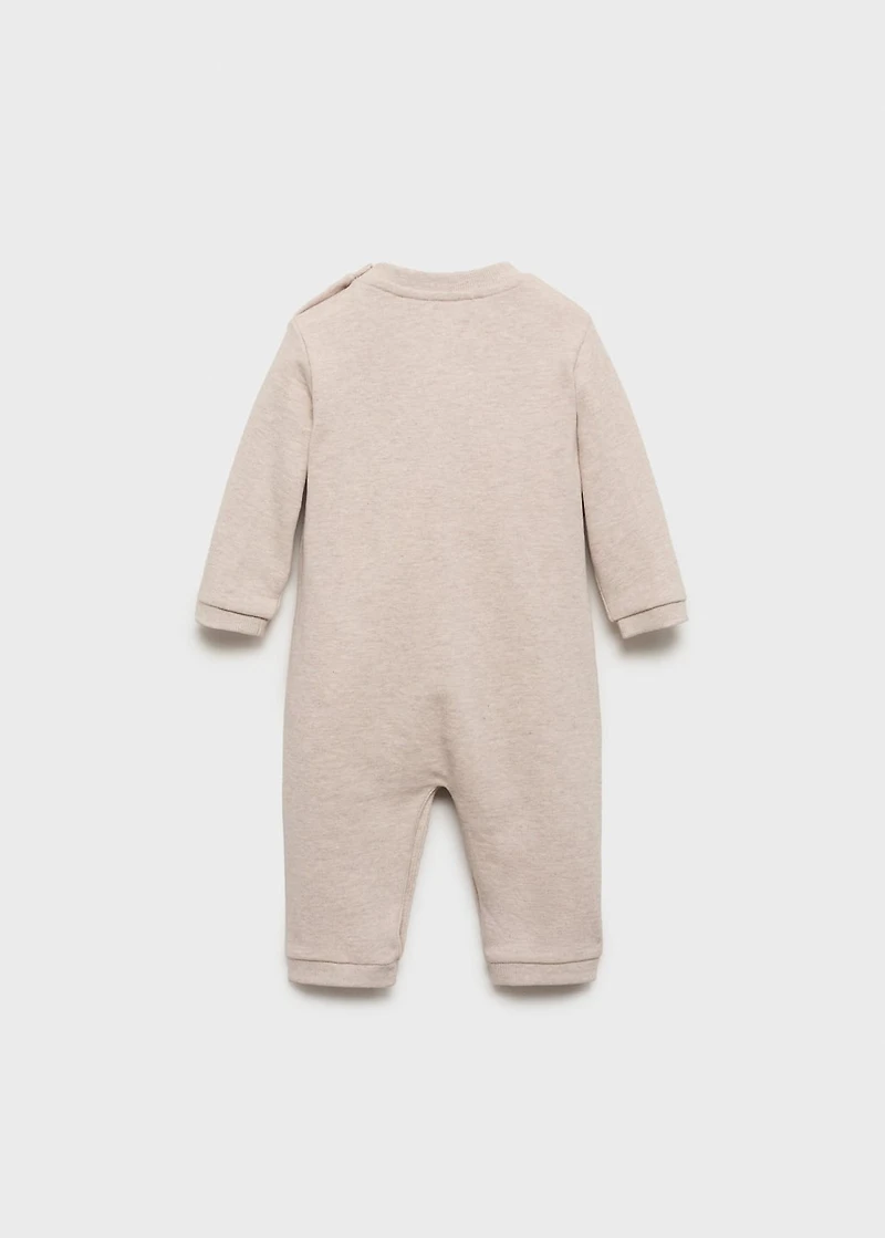 Cotton long jumpsuit