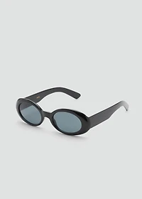 Oval-frame sunglasses