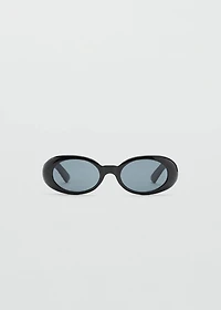 Oval-frame sunglasses