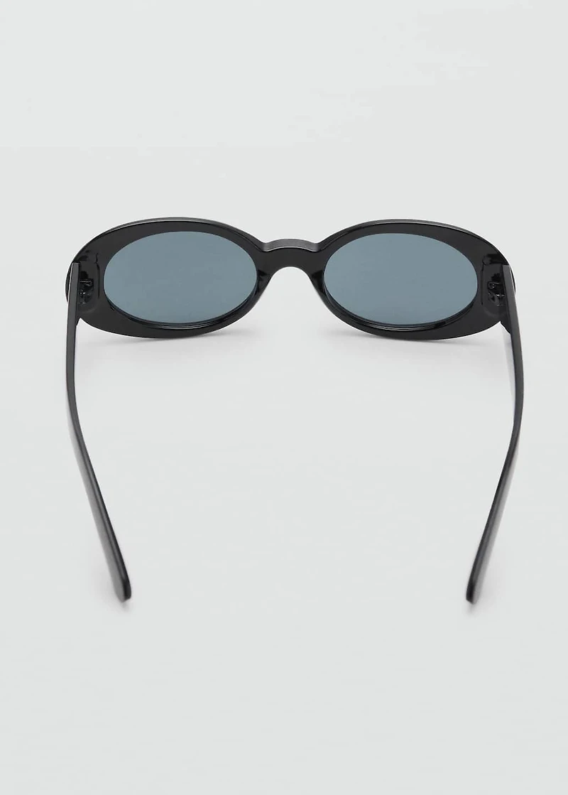Oval-frame sunglasses