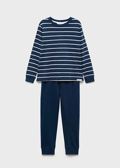 Striped long pyjamas