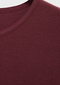 Short-sleeved cotton t-shirt