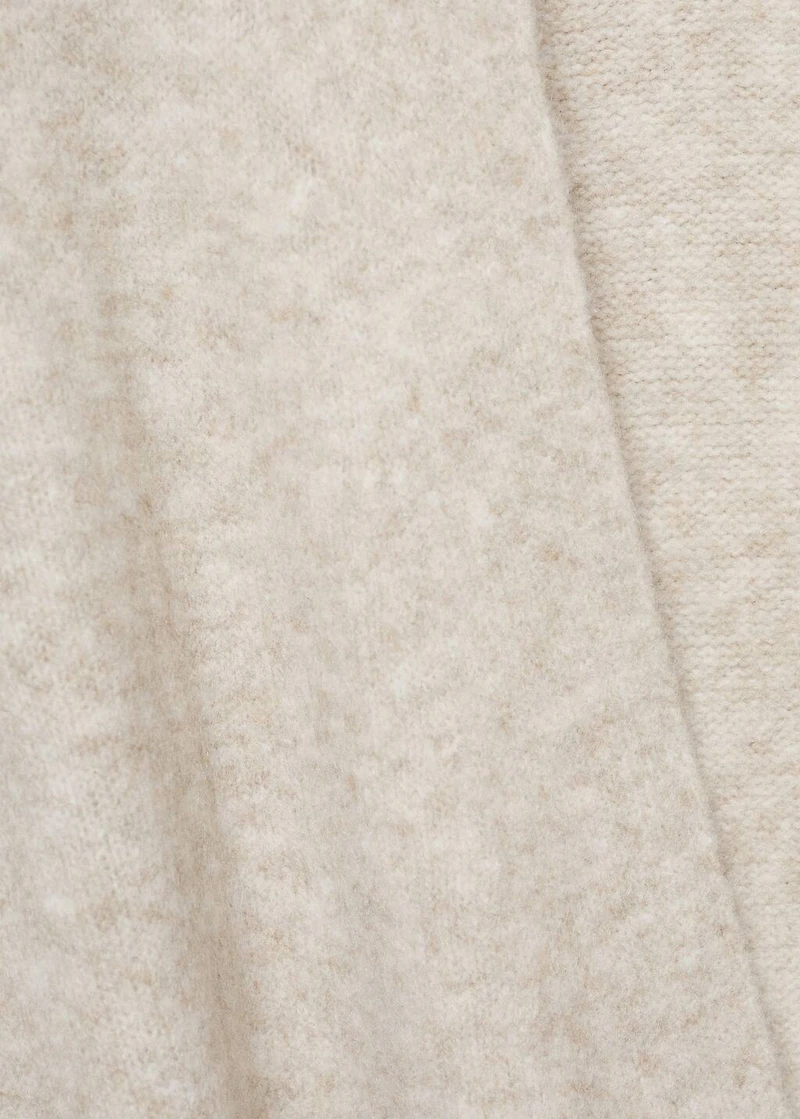 Knit cardigan