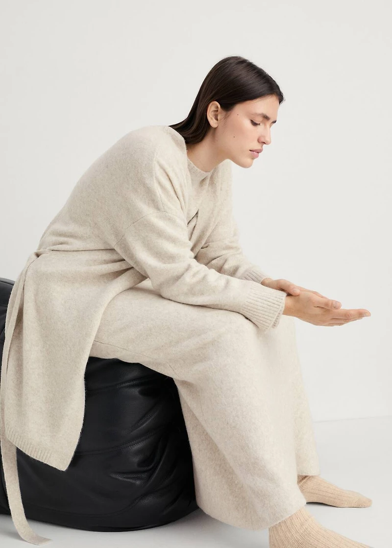 Knit cardigan
