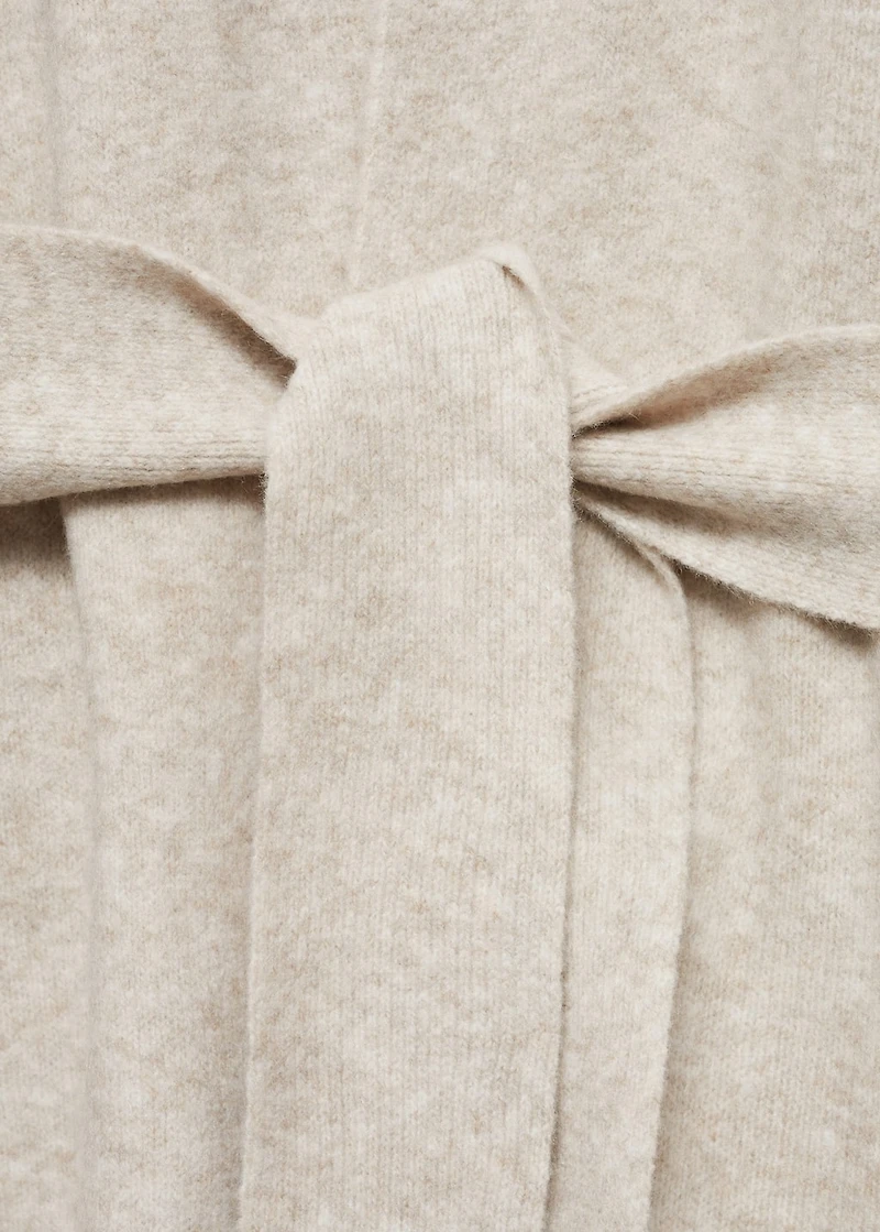 Knit cardigan
