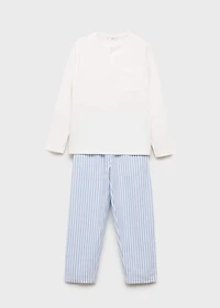 Striped long pyjamas