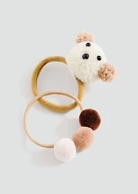 Headband and scrunchie set